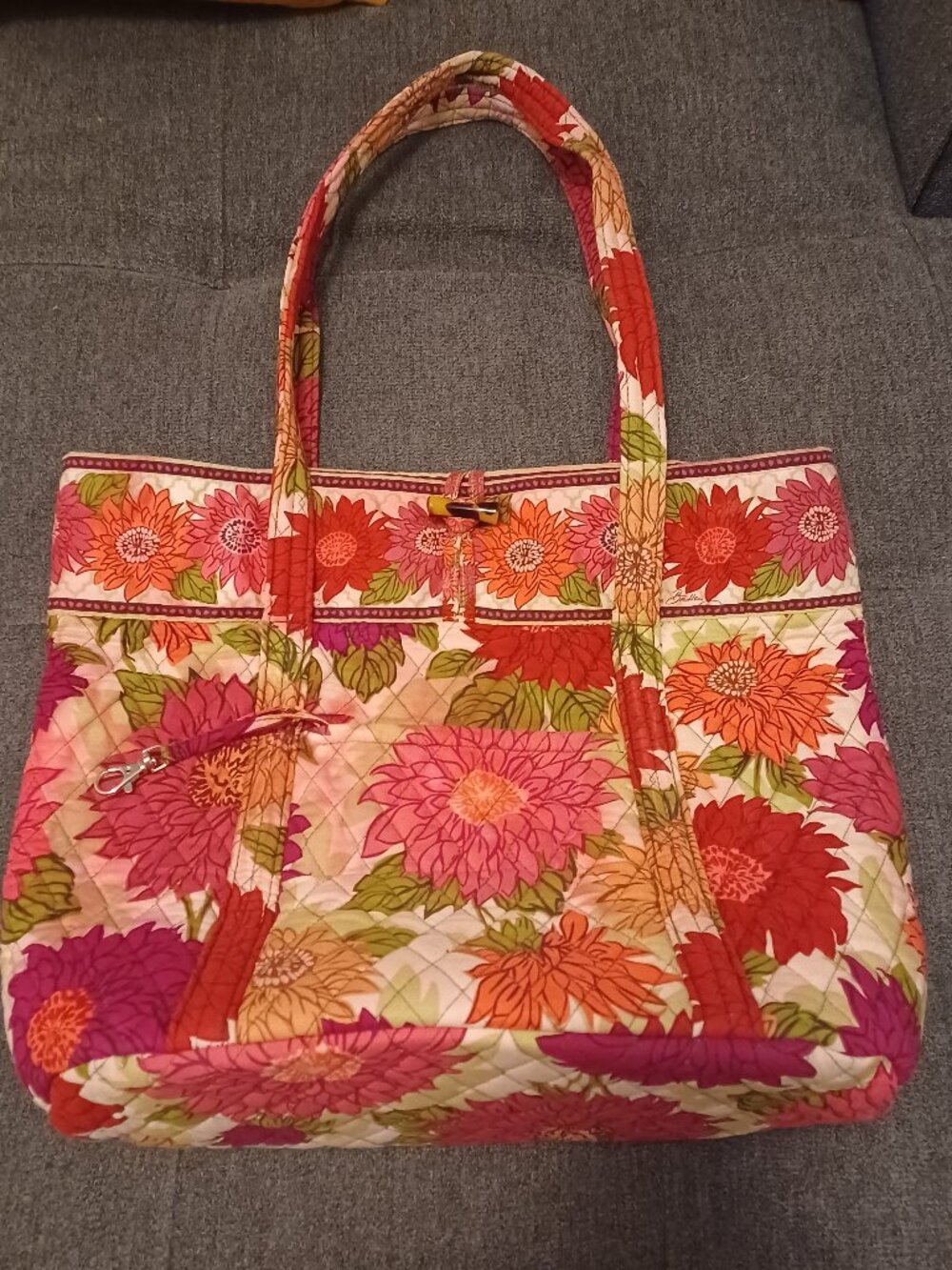 Vera Bradley Large Colorful Bright Tote